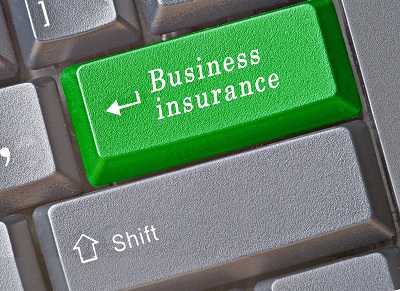 Business Insurance Button on a Keyboard
