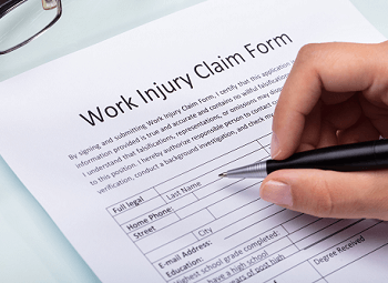 work injury claim form